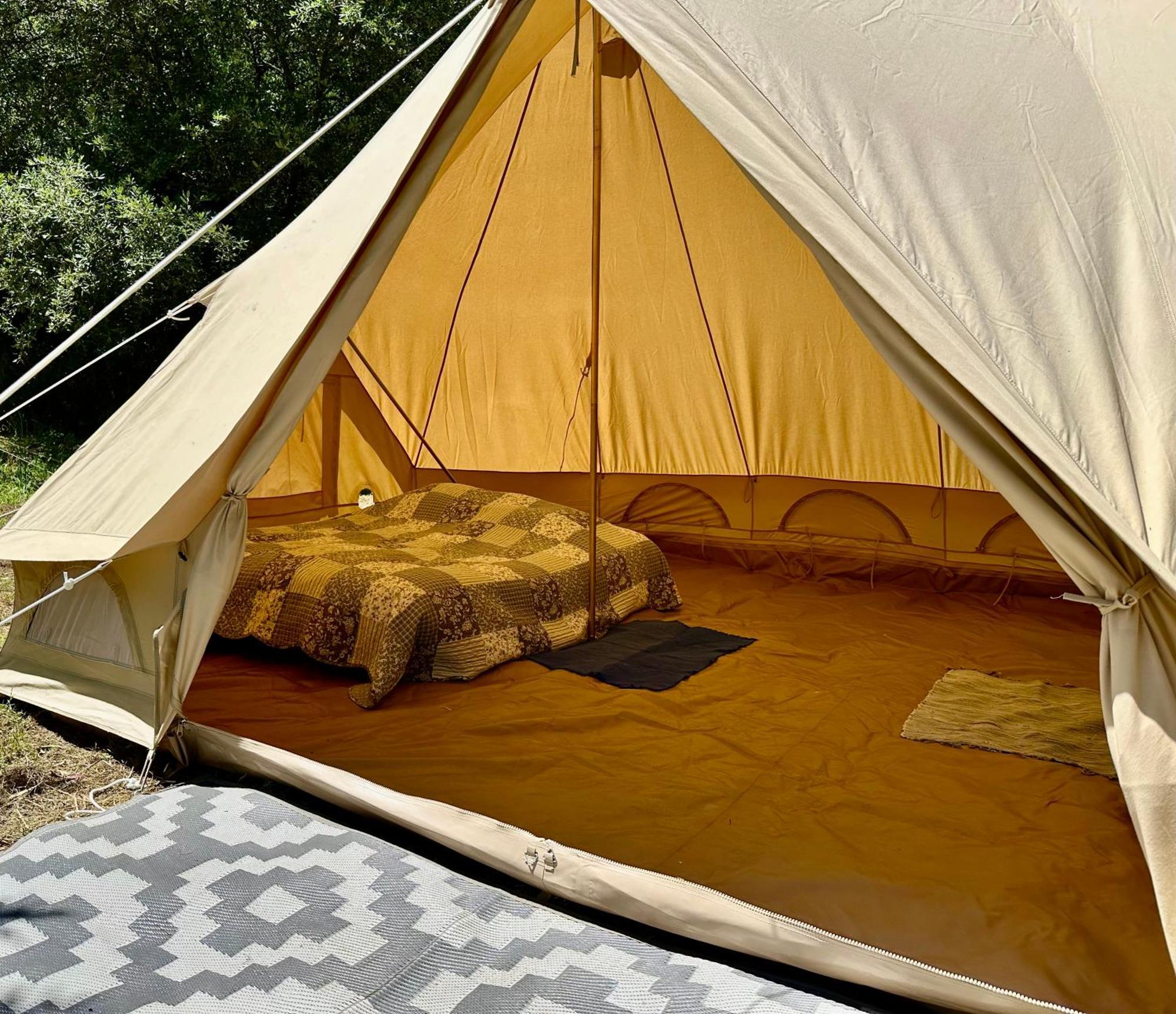 Giant Canvas Rental Tent Agro-Turismo Quinta Da Fonte Figueiro Dos Vinhos Exteriér fotografie
