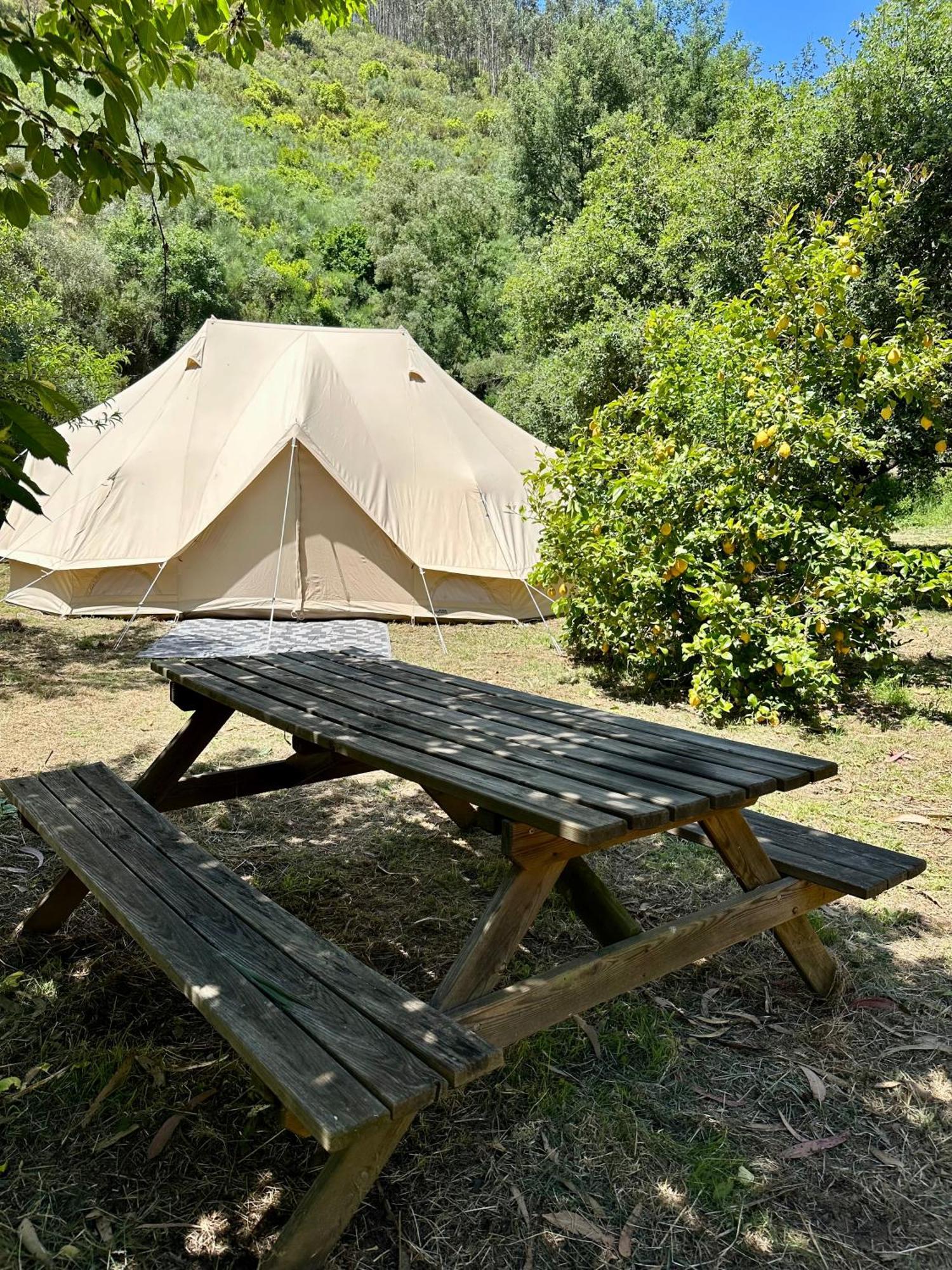 Giant Canvas Rental Tent Agro-Turismo Quinta Da Fonte Figueiro Dos Vinhos Exteriér fotografie